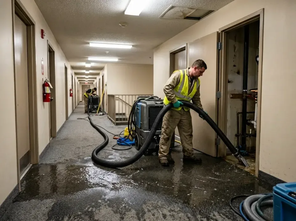 multi-unit-apartment-hallway-f-005 — frequently asked questions, Emergency Burst Pipe Water Extraction & Removal in Norton C…